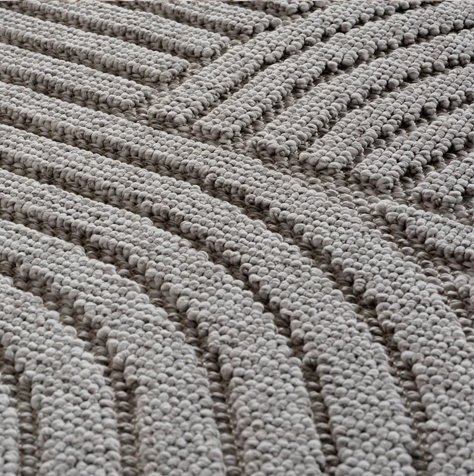Carpettex Designteppich Einfarbig Bouclé Loop, Rechteckig, Höhe: 7 mm, Teppich Wohnzimmer, Schlafzimmer, Gästezimmer - Bild 5