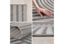 Carpettex Outdoorteppich Boho Grau Flachgewebt Wetterfest Bild 3
