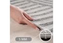 Carpettex Outdoorteppich Boho Grau Flachgewebt Wetterfest Bild 4