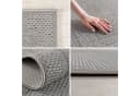 Carpettex Outdoorteppich Grau Rund Wetterfest Modern Bild 3