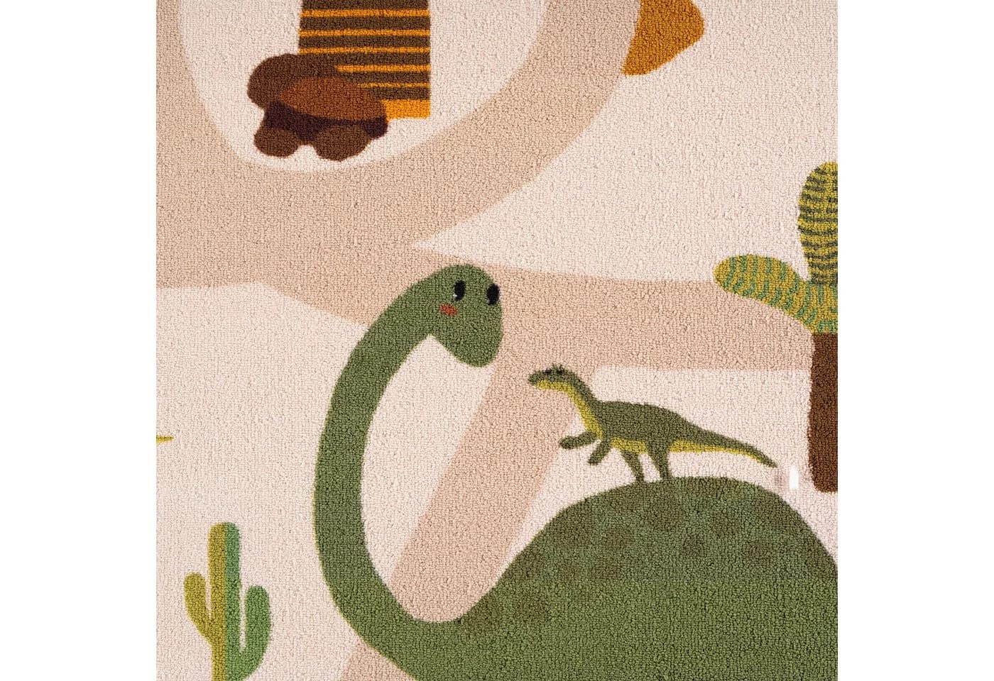 Carpettex Kinderteppich Bunte Dino Welt Rechteckig - Bild 5