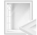WANDStyle Wandspiegel H230 Weiß Kunststoff Modern Bild 2