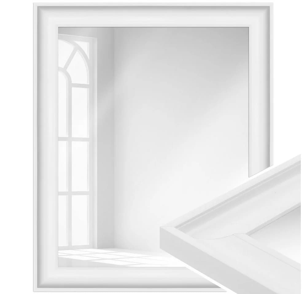 WANDStyle Wandspiegel H230 Weiß Kunststoff Modern - Bild 2