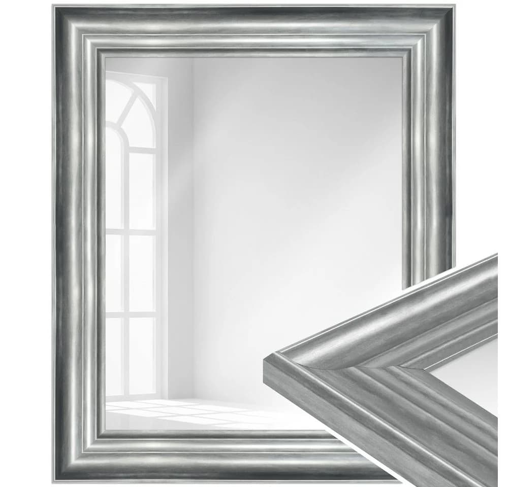 WANDStyle Wandspiegel H240 Silber Kunststoff Modern - Bild 2