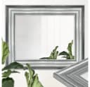 WANDStyle Wandspiegel H240 Silber Kunststoff Modern Bild 4