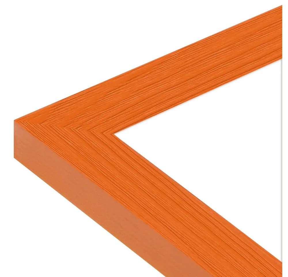 WANDStyle Bilderrahmen H300 Orange 30x40 cm Holz Modern - Bild 3