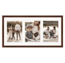 WANDStyle Galerierahmen G950 Nussbaum Massivholz 3-fach 13x18 cm Bild 4