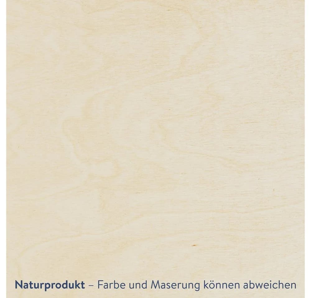 WANDStyle Wanddeko Kreise 3-teilig Pappelholz Natur - Bild 4