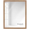 WANDStyle Wandspiegel H025 Eiche-Optik Massivholz Landhausstil Bild 3