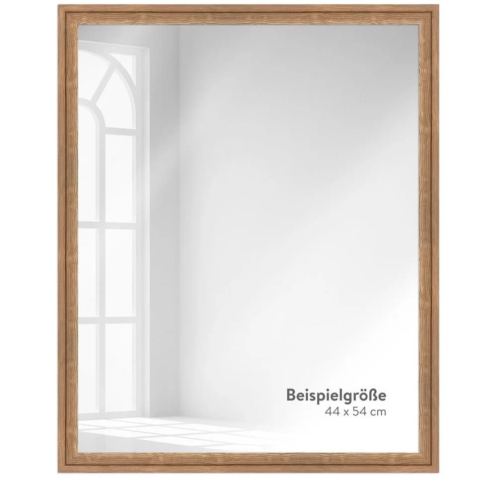 WANDStyle Wandspiegel H025 Eiche-Optik Massivholz Landhausstil - Bild 3