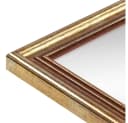 WANDStyle Wandspiegel H400 Gold Massivholz Antik Bild 3