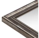 WANDStyle Wandspiegel H400 Silber Massivholz Antik Bild 3