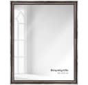 WANDStyle Wandspiegel H400 Silber Massivholz Antik Bild 4