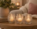 finehomegarden Windlicht Glas Klar 3er Set Bild 1