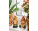 Dragimex Dekofigur Sitzende Herbstkinder Terrakotta 2er Set Bild 1