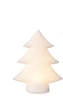 finehomegarden Dekofigur Tanne LED Porzellan Weiß Bild 2