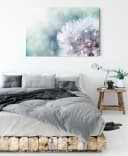 Pixxprint Leinwandbild Zauberhafte Pusteblume Bunt Bild 3
