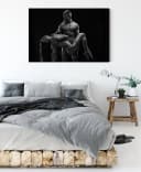 Pixxprint Leinwandbild Nude sexy Paar Bunt Bild 3