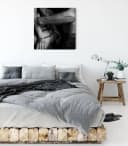 Pixxprint Leinwandbild Sexy Frau in Handschellen Bunt Bild 3