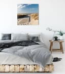 Pixxprint Leinwandbild Weg zum Strand durch die Dünen Bild 3