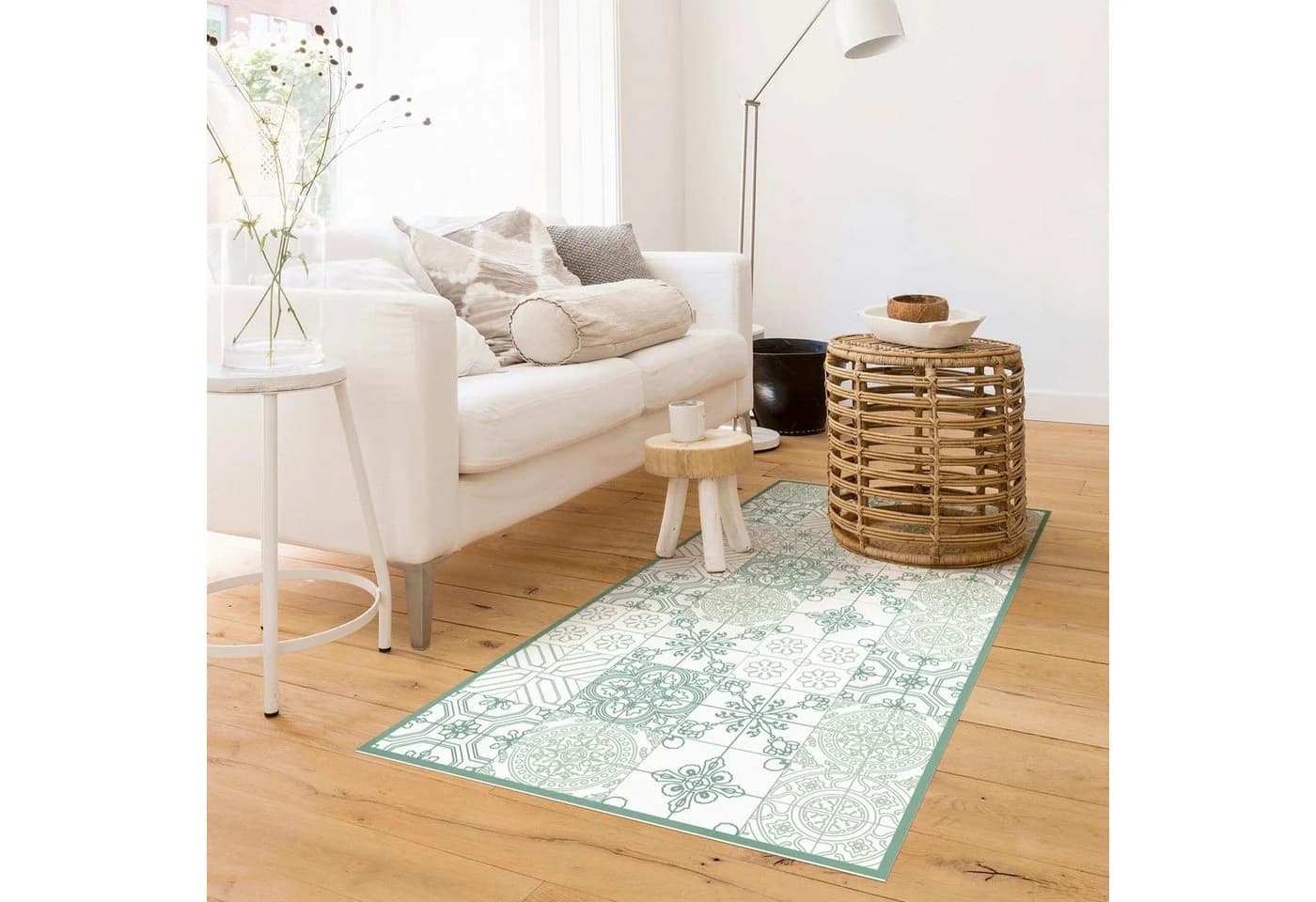 Bilderdepot24 Vinyl Teppichläufer Grün Modern Flur Küche - Bild 4