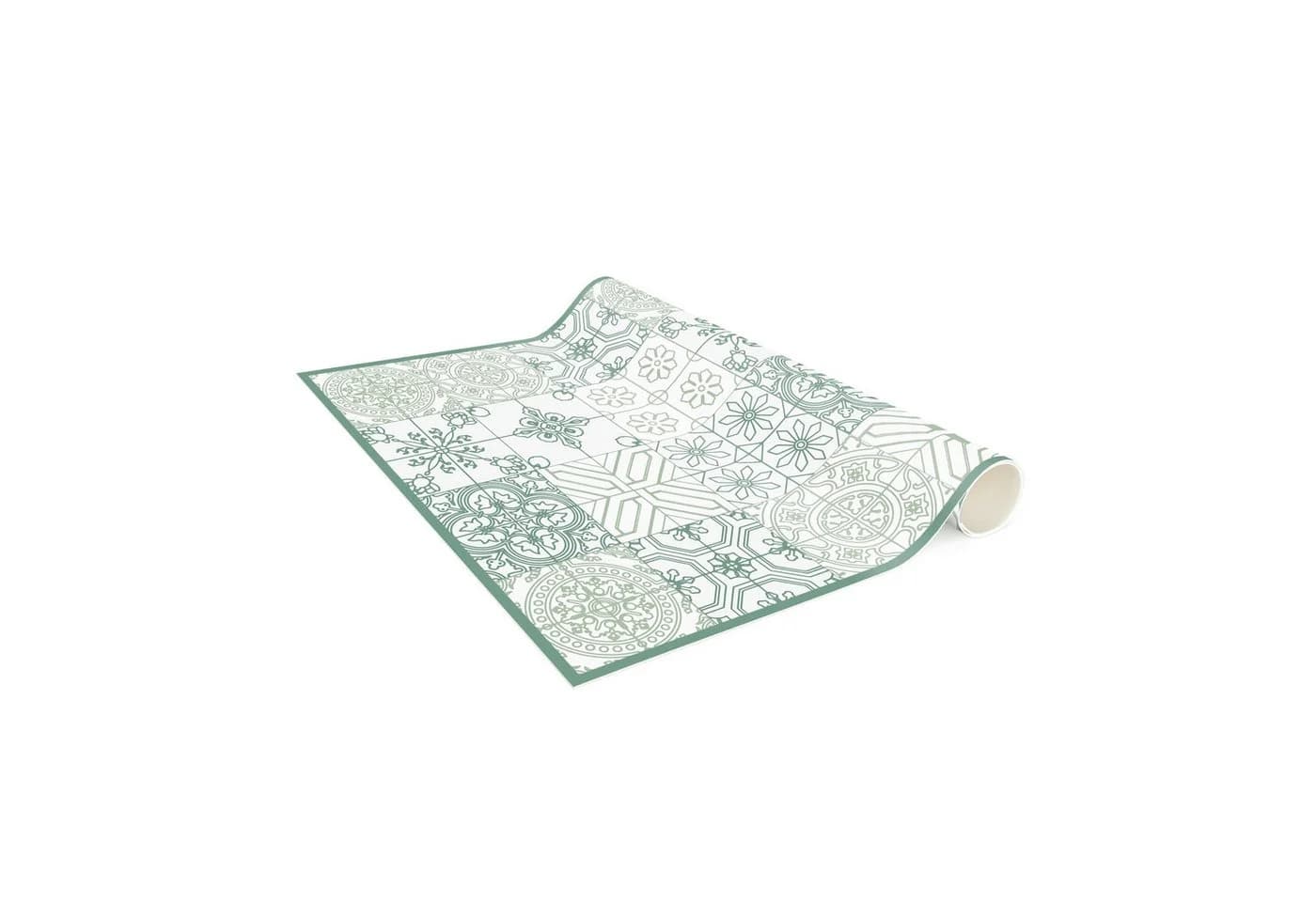 Bilderdepot24 Vinyl Teppichläufer Grün Modern Flur Küche - Bild 5