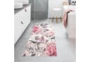 Bilderdepot24 Vinyl-Teppichläufer Rosa Blumen Landhaus Bild 4