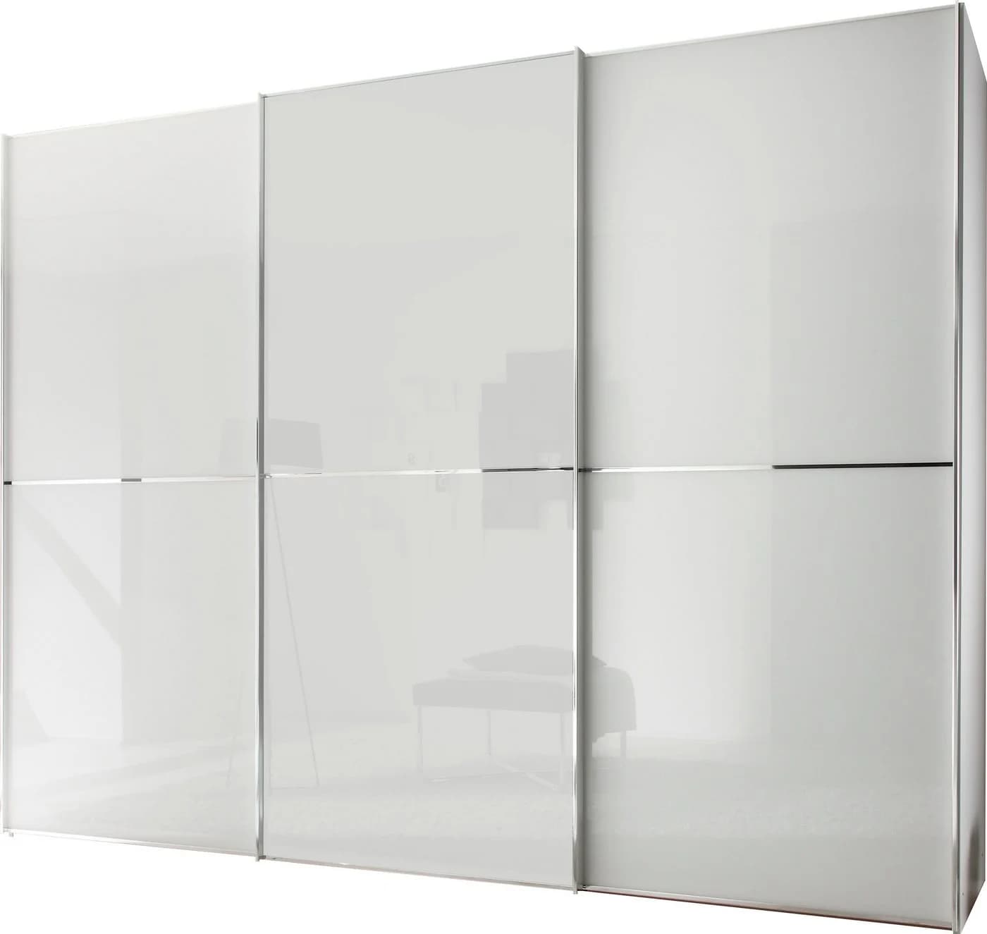 STAUD Schwebetürenschrank Sinfonie Plus Weiß Glasfront - Bild 2