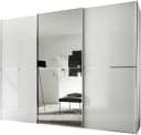 STAUD Schwebetürenschrank Sinfonie Plus Weiß Glas-Spiegel Front Bild 2