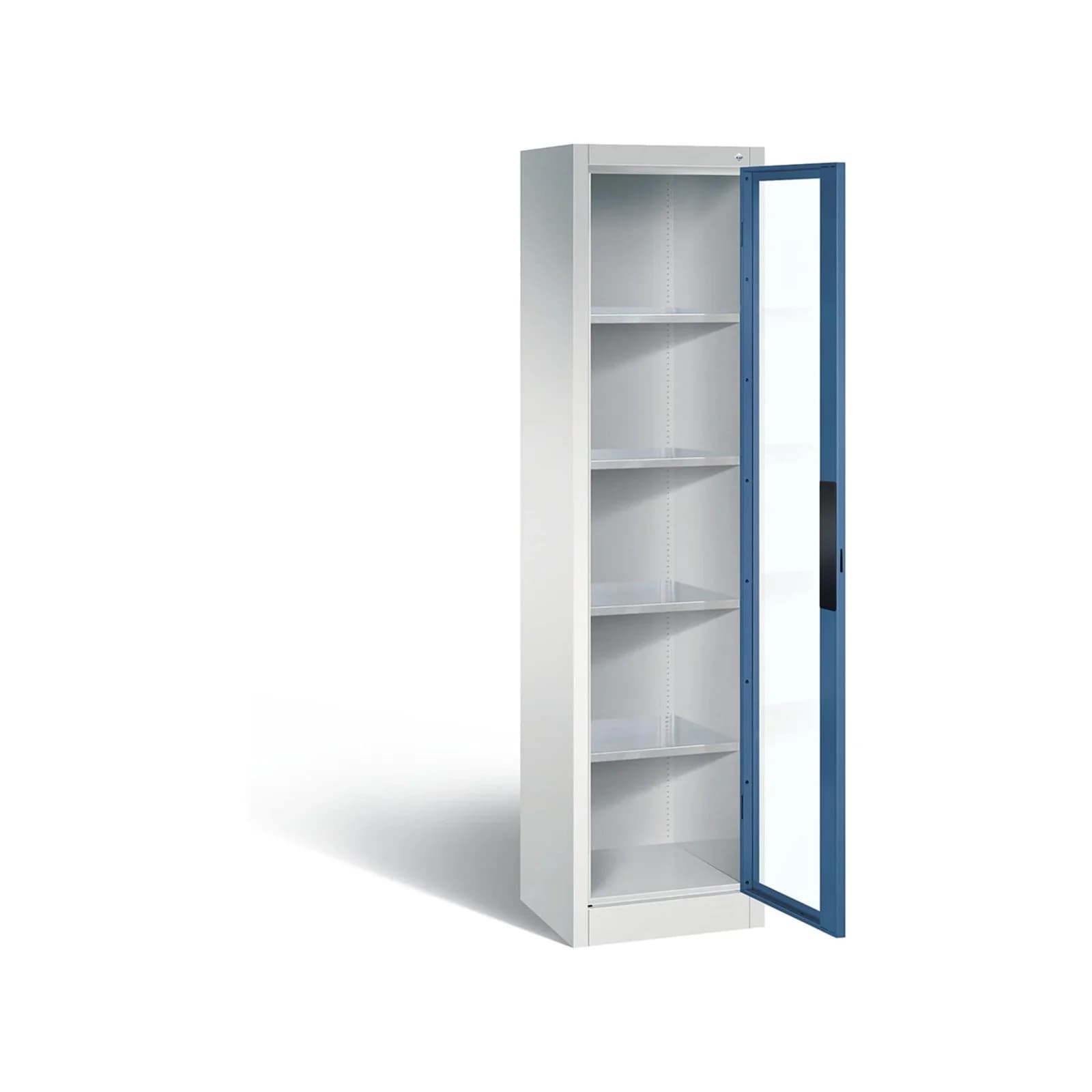 C+P Werkzeugschrank Acurado Stahl Fernblau/Lichtgrau
