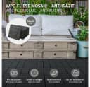 ECD Germany Terrassenfliesen WPC Anthrazit mit Klicksystem Bild 1