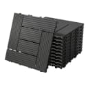 ECD Germany Terrassenfliesen WPC Anthrazit mit Klicksystem Bild 2