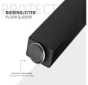ECD Germany Tischbein X-Design Schwarz Stahl 60x72 cm Bild 5