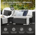 ECD Germany Terrassenfliesen WPC Anthrazit mit Klicksystem & Drainage Bild 1