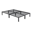 ML-DESIGN Metallbett Doppelbett Paris mit Lattenrost Anthrazit Bild 2