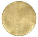 WOMO-DESIGN Couchtisch Gold Hammerschlag Optik Aluminium Rund Bild 1