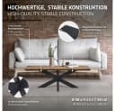 ML-DESIGN Tischgestell Schwerlast Stahl X-Design 98x58x43 cm Bild 1