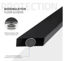 ML-DESIGN Tischgestell Schwerlast Stahl X-Design 98x58x43 cm Bild 5