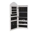 ML-Design Schmuckschrank mit Spiegel Weiß Bild 2