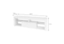 ML-DESIGN TV Lowboard Weiß mit Stauraum Bild 4