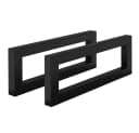 ML-DESIGN Wandregalhalter 2er Set Wandhalterung Unterbau für Waschtischplatte aus Stahl Bild 2