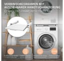 ML-DESIGN Zwischenbaurahmen mit Ablage Weiß Stahl Bild 1