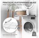 ML-DESIGN Zwischenbaurahmen mit Ablage Weiß Stahl Bild 3