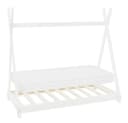ML-DESIGN Spielbett Tipi Zeltbett Weiß inkl. Lattenrost & Matratze Bild 2