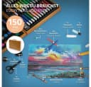 ECD Germany Kreativset 150-tlg. Malset in Holzkoffer Braun/Bunt Bild 3