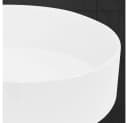 LuxeBath Aufsatzwaschbecken Keramik Handwaschbecken Wasserfall Waschtisch Bild 3