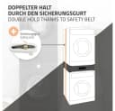 ML-DESIGN Zwischenbaurahmen mit Schublade Schwarz Bild 5