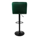 ML-DESIGN Barhocker 2er Set Grün Samt mit Rückenlehne Bild 4