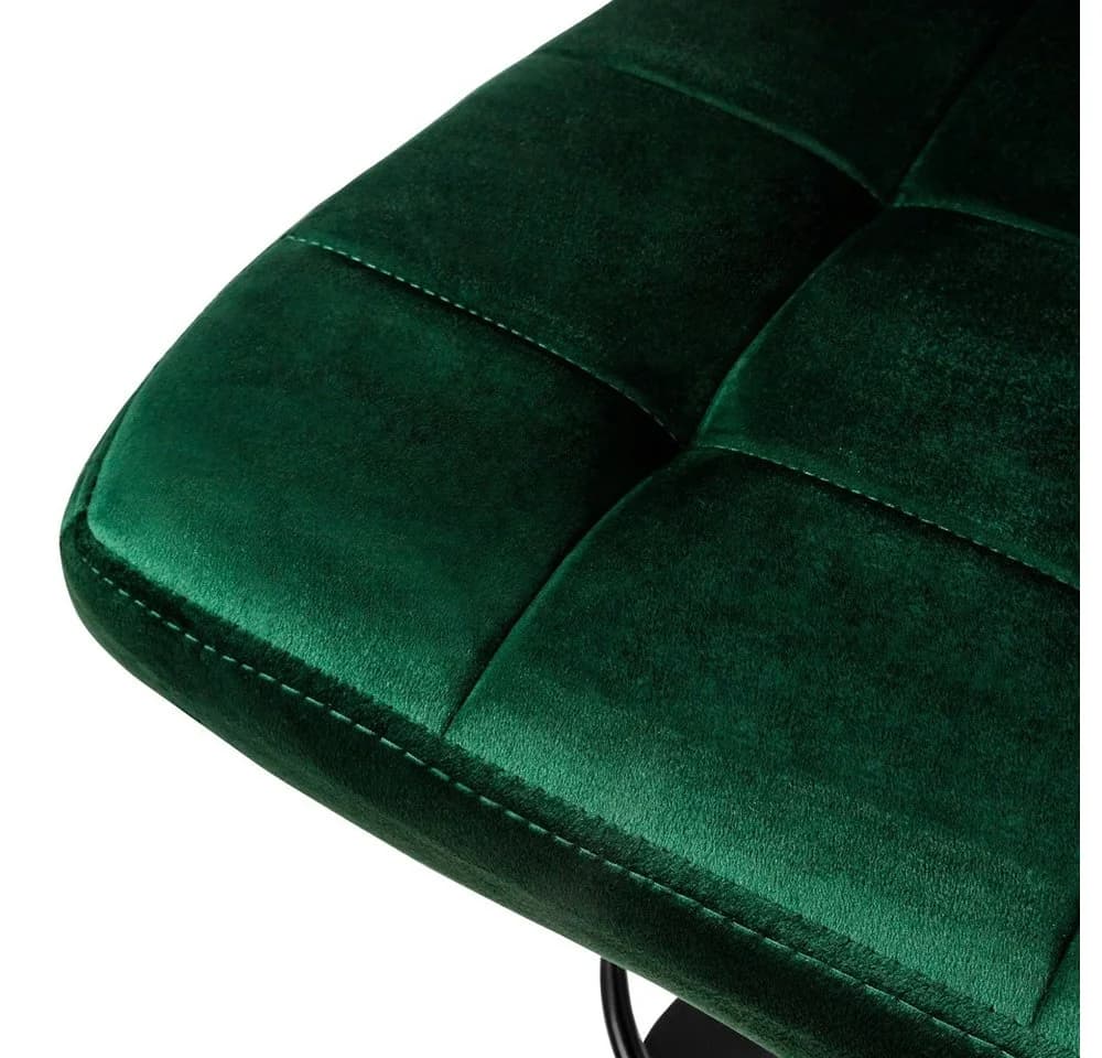 ML-DESIGN Barhocker 2er Set Grün Samt mit Rückenlehne - Bild 5