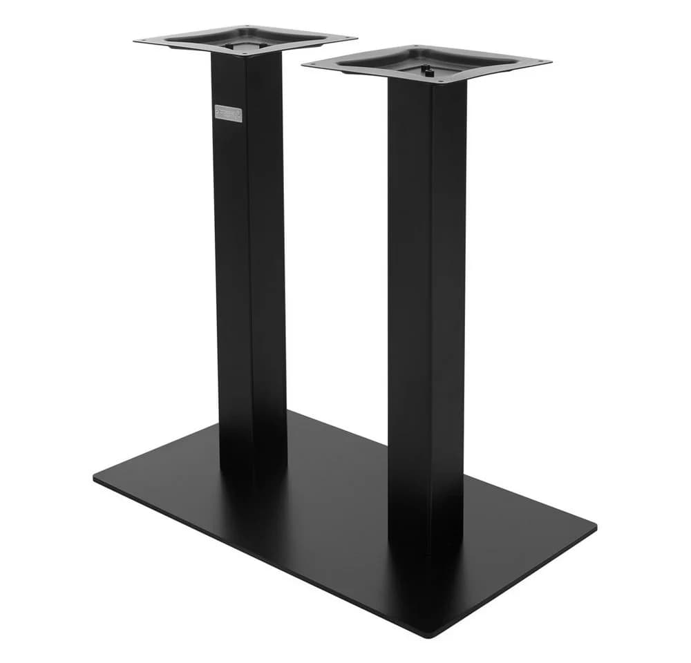 ML-DESIGN Tischgestell Schwarz Industrial Doppel-Tischuntergestell - Bild 2